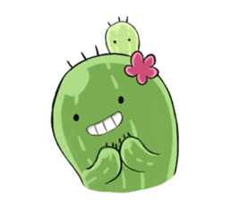 Cactus cactus sticker #10397000
