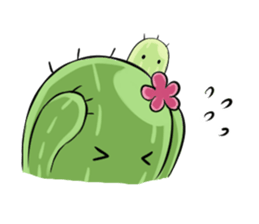 Cactus cactus sticker #10397005