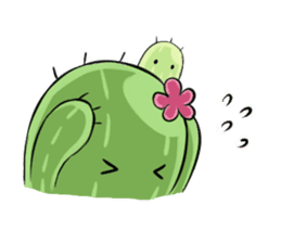 Cactus cactus sticker #10397005