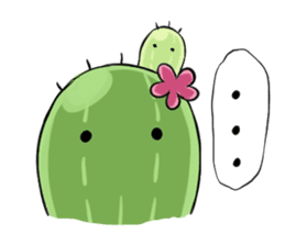 Cactus cactus sticker #10397006