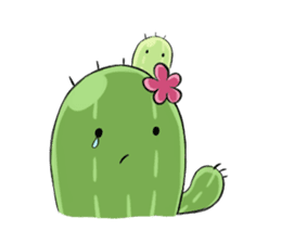 Cactus cactus sticker #10397010