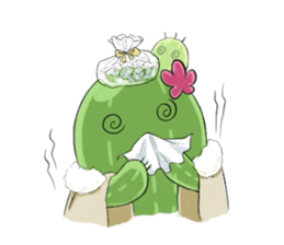 Cactus cactus sticker #10397012