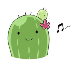 Cactus cactus sticker #10397014