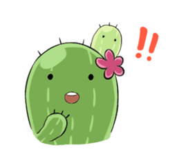 Cactus cactus sticker #10397018