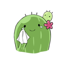 Cactus cactus sticker #10397020