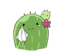 Cactus cactus sticker #10397020