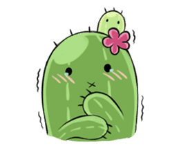 Cactus cactus sticker #10397021