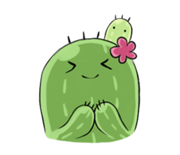 Cactus cactus sticker #10397022