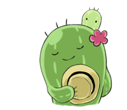 Cactus cactus sticker #10397023