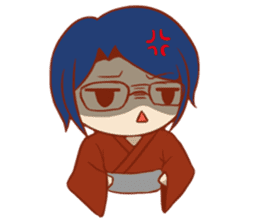 Six person people sticker #10397112