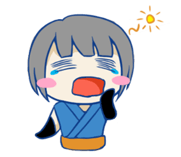 Six person people sticker #10397115