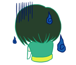 Six person people sticker #10397120