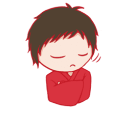 Six person people sticker #10397125