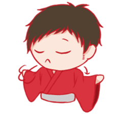 Six person people sticker #10397128