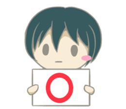 Six person people sticker #10397129