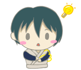 Six person people sticker #10397132