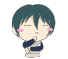 Six person people sticker #10397133