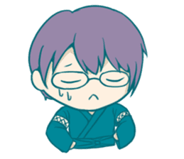 Six person people sticker #10397135