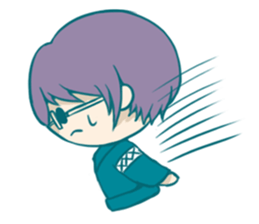 Six person people sticker #10397137