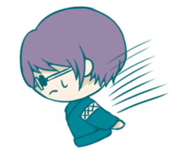 Six person people sticker #10397137