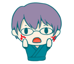 Six person people sticker #10397138