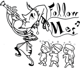 Once upon the time... sticker #10397764