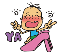 Baby Boy T sticker #10397823