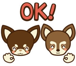 Chihuahua Brother's - Shiyairo & Tramp sticker #10397828