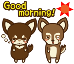 Chihuahua Brother's - Shiyairo & Tramp sticker #10397830