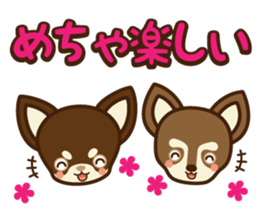 Chihuahua Brother's - Shiyairo & Tramp sticker #10397834