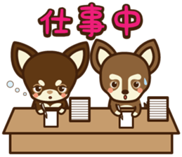 Chihuahua Brother's - Shiyairo & Tramp sticker #10397838