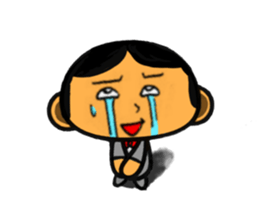 Man in Suit sticker #10398664