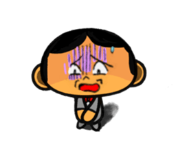 Man in Suit sticker #10398665