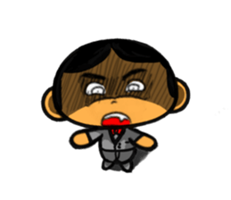 Man in Suit sticker #10398672