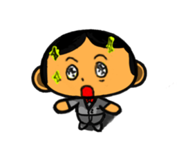 Man in Suit sticker #10398680