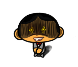 Man in Suit sticker #10398681