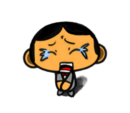 Man in Suit sticker #10398691