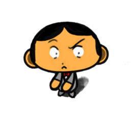 Man in Suit sticker #10398698