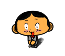 Man in Suit sticker #10398701