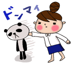 the teacher sticker of Odango U-ko sticker #10399095