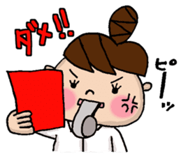 the teacher sticker of Odango U-ko sticker #10399105