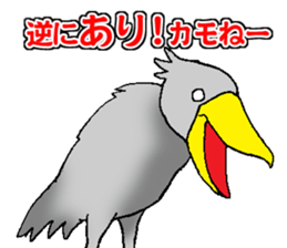 Everyday Conversation with Shoebill sticker #10399482