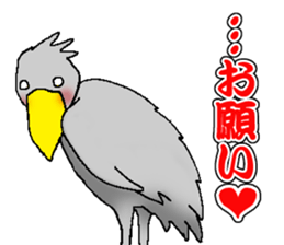 Everyday Conversation with Shoebill sticker #10399510