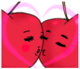 Sweet fruits sticker #10399862