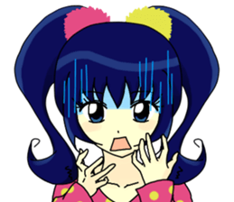 Lovely Navy Blue sticker #10399994