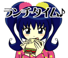 Lovely Navy Blue sticker #10400002