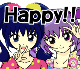 Lovely Navy Blue sticker #10400028