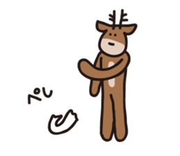 Deer of Japan ver.accident sticker #10400661
