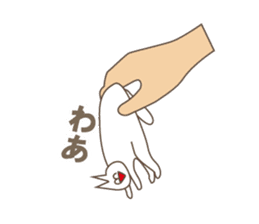 Happiness of the "knob cat", "Michiko" sticker #10400781