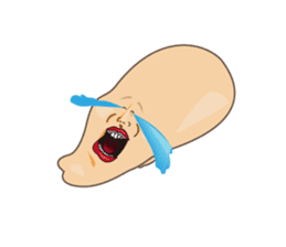 Happiness of the "knob cat", "Michiko" sticker #10400787